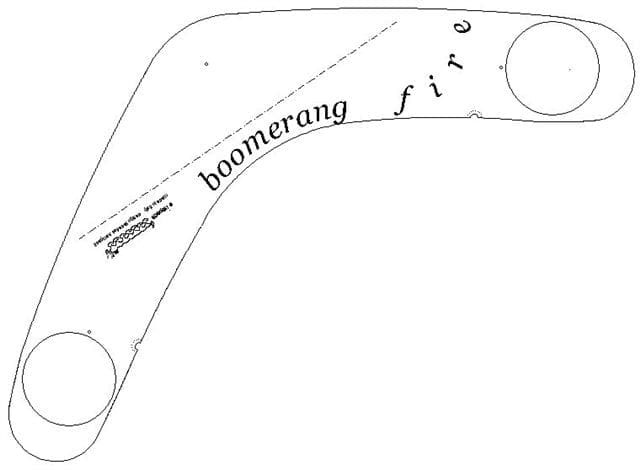 - Millepede, oggetti 2005 6 boomerang fire design federico sampaoli-01
