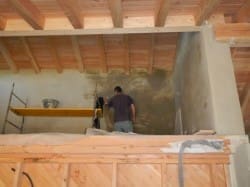 Foto posa intonaco interno – Zona Climatica E – GG 2173 – Porano (Terni)