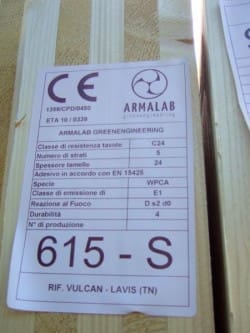 Cantierizzazione e montaggio struttura in x-lam – Zona Climatica E – GG 2784 – Lavis (TN):