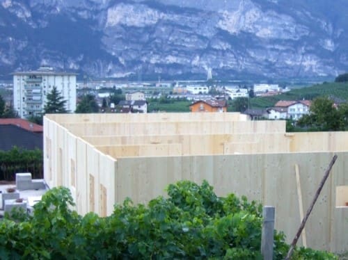 Cantierizzazione e montaggio struttura in x-lam -02