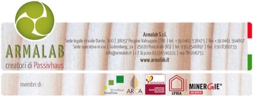 isolamento tetto in legno - Foto posa copertura metallica – Zona Climatica E – GG 2784 – Lavis (TN) 15 armalab logo