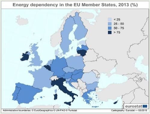 energia - Dipendenza energetica di casa nostra 2 dipendenza energetica unione europea