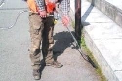 Diserbanti sui bordi stradali e a filo marciapiede