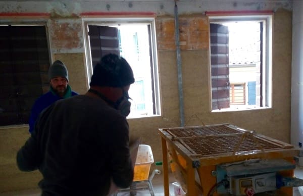 isolamento interno - Isolamento interno salubre con calce canapa 5