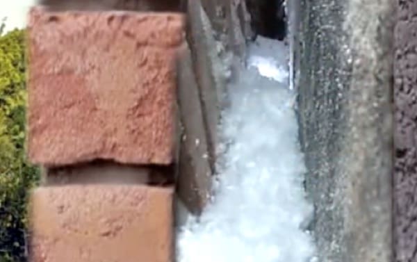 isolamento in intercapedine - Muro isolato con insufflaggio in intercapedine 4