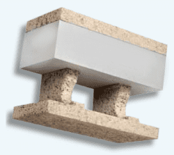 Laterizio porizzato con eps e grafite oppure blocchi cassero in legno cemento con eps