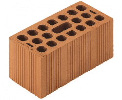 Isolamento perfetto per una parete con blocco Doppio Uni fori verticali, i bimattoni