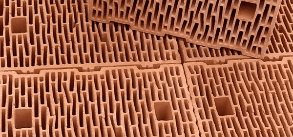 isolamento contro il caldo - Isolamento perfetto per una parete con blocco Doppio Uni fori verticali, i bimattoni 10