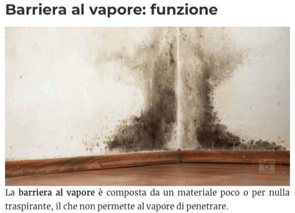 guaine per tetti - La migrazione del vapore senza barriera al vapore 8
