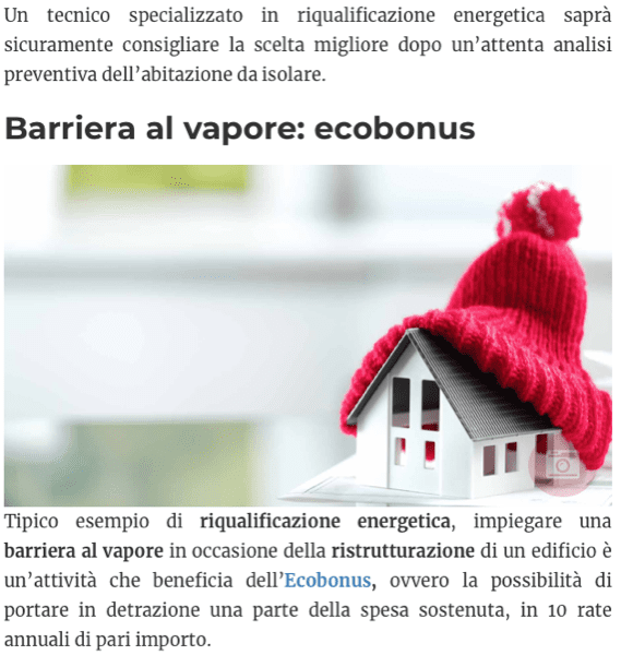 guaine per tetti - La migrazione del vapore senza barriera al vapore 9