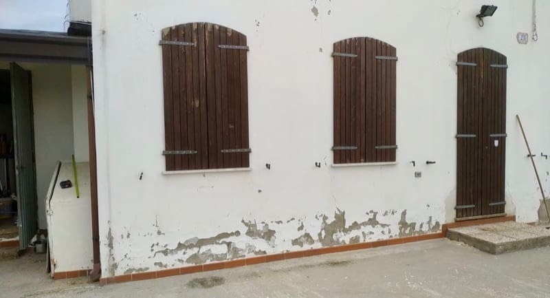 cause della muffa - Isolamento e risanamento essenziale di una casa in bimattoni in zona climatica E 3