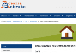 Bonus mobili ed elettrodomestici entro fine 2019