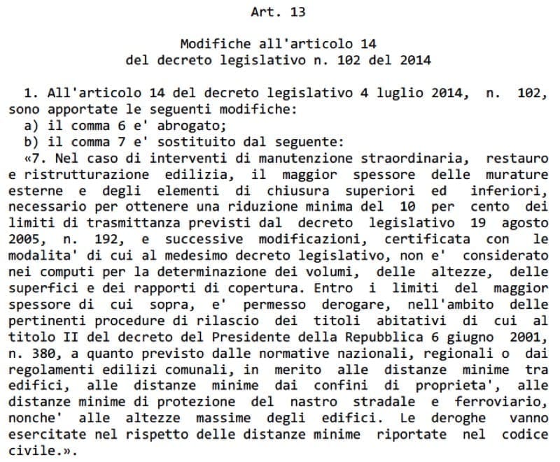 ARCHITETTURA - Deroga in materia di distanze minime e altezze massime per efficientamento energetico 1 Deroga-distanze-minime-altezze-massime-efficientamento-energetico-03