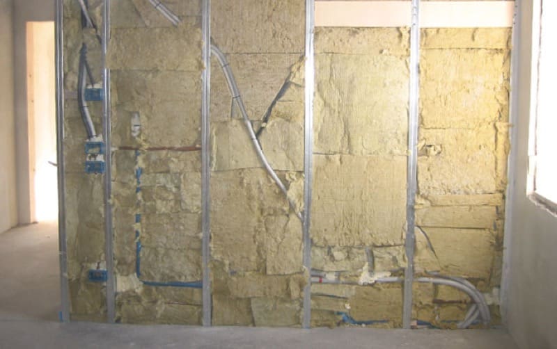 nozioni isolamento parete - Lana di roccia o lana di vetro come materiale per isolamento termico o acustico, no grazie 1 nozioni isolamento parete - Lana di roccia o lana di vetro come materiale per isolamento termico o acustico, no grazie 1