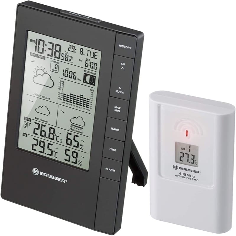 regolazione temperature ambiente - Termometro igrometro termoigrometro videocamera videocitofono per la casa 6