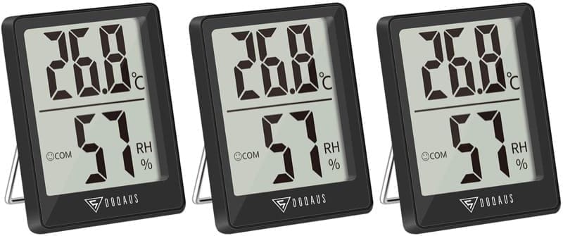 regolazione temperature ambiente - Termometro igrometro termoigrometro videocamera videocitofono per la casa 5