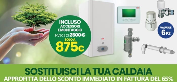 caldaia a metano - Sconto in fattura per nuova caldaia o per passare alla pompa di calore 4