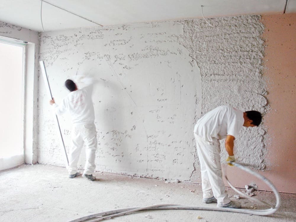 finitura interna parete - Dove e perché usare intonaco a base gesso 1