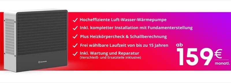 riscaldamento con Pompa di Calore - Installare una Pompa di Calore a 159€ al mese all inc 3