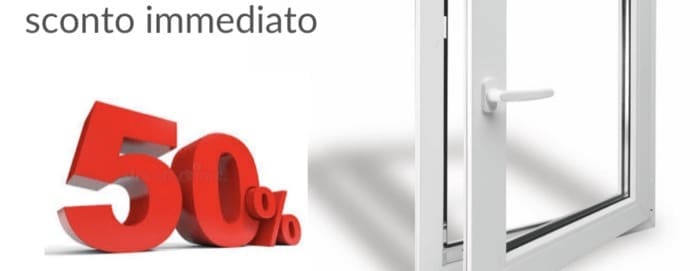 detrazioni fiscali - Evviva, serramenti nuovi con sconto in fattura del 50% 2
