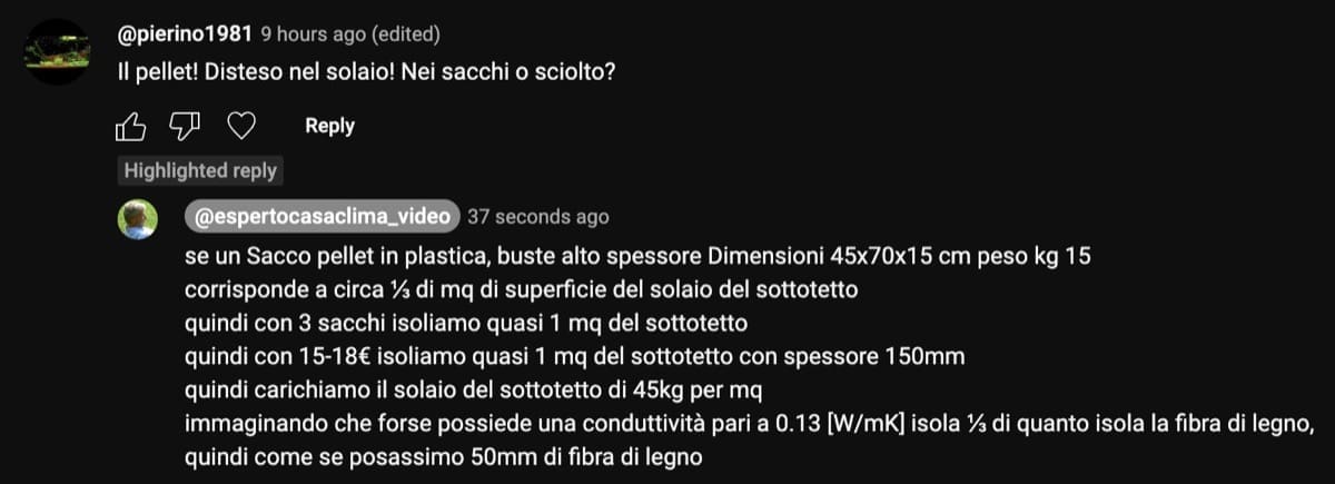 isolamento sottotetto - Isolamento del sottotetto con pellet disteso nel solaio 2