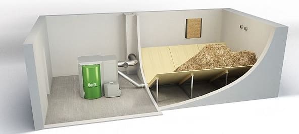 isolamento sottotetto - Isolamento del sottotetto con pellet disteso nel solaio 13