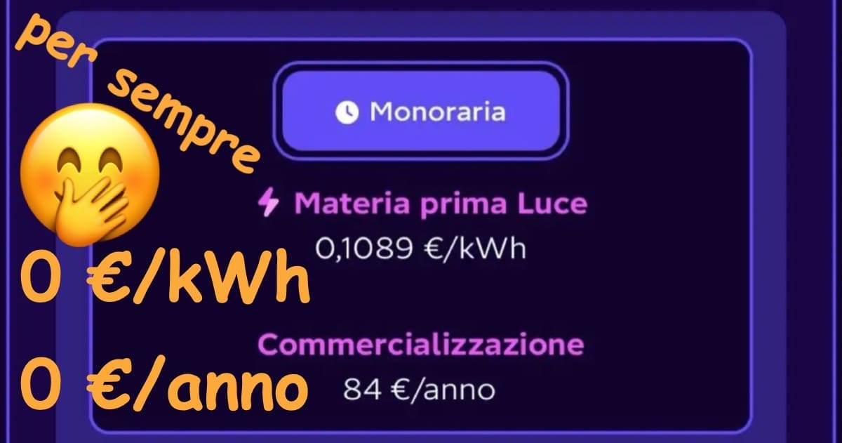 energia elettrica - Bolletta LUCE Octopus Fissa 12M azzerata :) per sempre 1