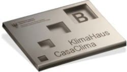 Certificati o targhette CasaClima, costi di certificazione