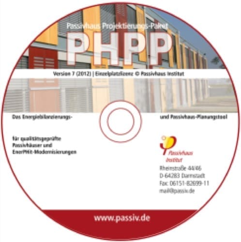 PHPP versione 7 (2012), software per la progettazione di case passive