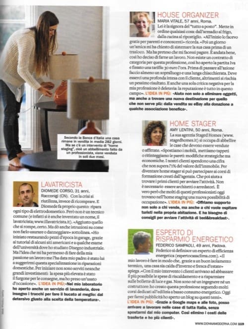 donna moderna pubblicazione esperto casaclima federico sampaoli