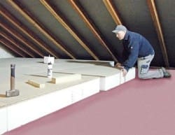 Materiali isolanti per il sottotetto