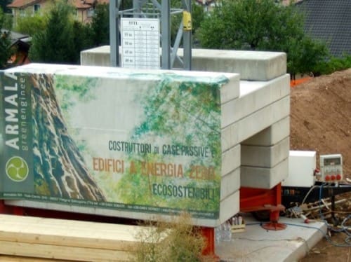 Cantierizzazione e montaggio struttura in x-lam -06