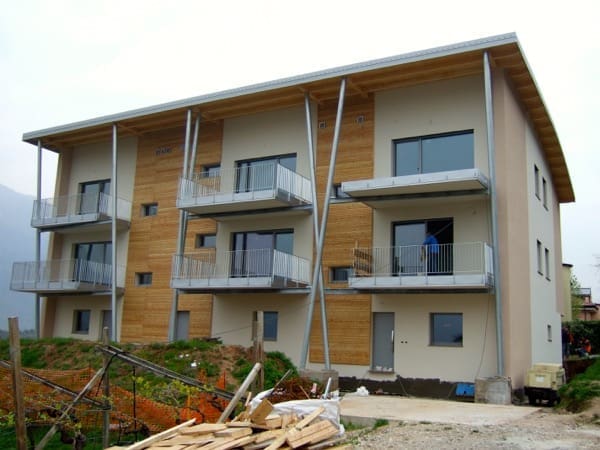 ponte termico - Eliminazione del ponte termico del balcone in struttura in x-lam – Zona Climatica E – GG 2784 – Lavis (TN) 7 Cantierizzazione e montaggio struttura in x-lam -10