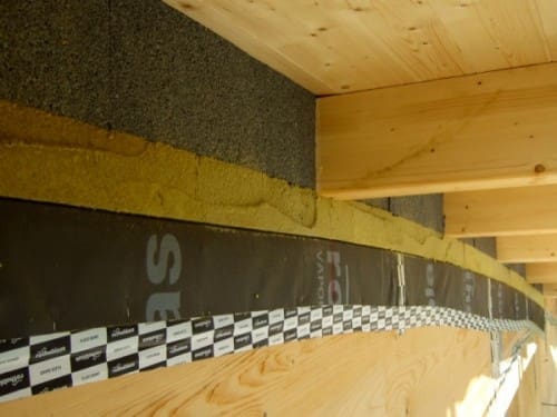 isolamento tetto in legno - Foto posa copertura metallica – Zona Climatica E – GG 2784 – Lavis (TN) 4 Foto posa copertura metallica-03