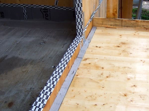 ponte termico - Eliminazione del ponte termico del balcone in struttura in x-lam – Zona Climatica E – GG 2784 – Lavis (TN) 5 struttura x-lam balcone ponte termico-03
