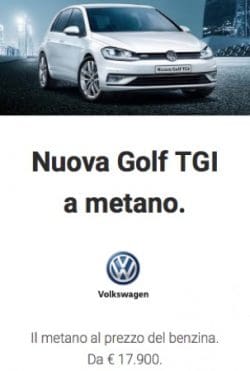 Tesla Model 3 oppure Golf a metano?