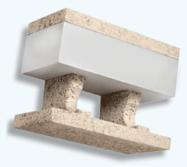 costruire in laterizio - Laterizio porizzato con eps e grafite oppure blocchi cassero in legno cemento con eps 1