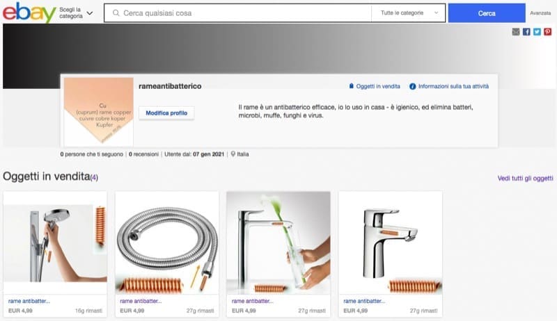 acqua calda sanitaria & solare termico - Il rame è un antibatterico efficace, io lo uso in casa, nelle rubinetterie e... 35