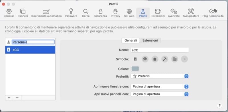 Tips per lavorare on-line - Usare i Profili di Safari + alternativa fai da te 16 Tips per lavorare on-line - Usare i Profili di Safari + alternativa fai da te 15