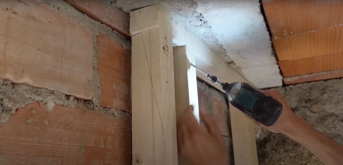 isolamento interno - Isolamento interno in sughero con telaio in legno e perline 6 isolamento interno - Isolamento interno in sughero con telaio in legno e perline 5