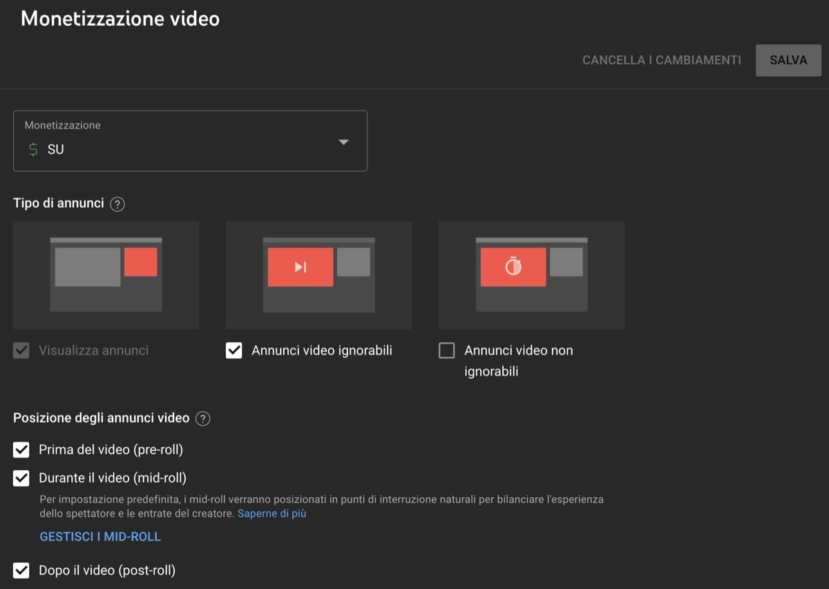 Tips per lavorare on-line - Eliminare la pubblicità di YouTube 4