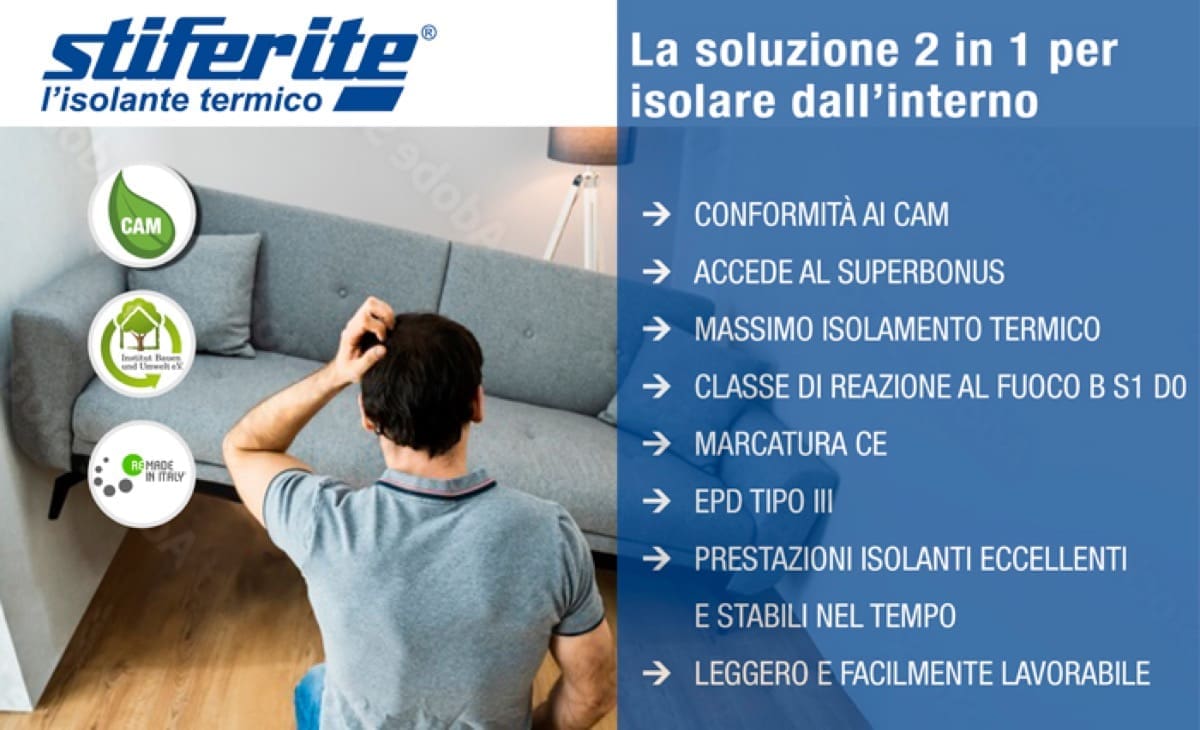 isolamento interno - Isolamento interno, meglio Stiferite che calce canapa 8 isolamento interno - Isolamento interno, meglio Stiferite che calce canapa 7