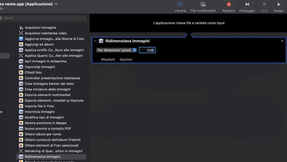 Tips per lavorare on-line - Ridimensionare e comprimere immagini con 1 click per MAC 6