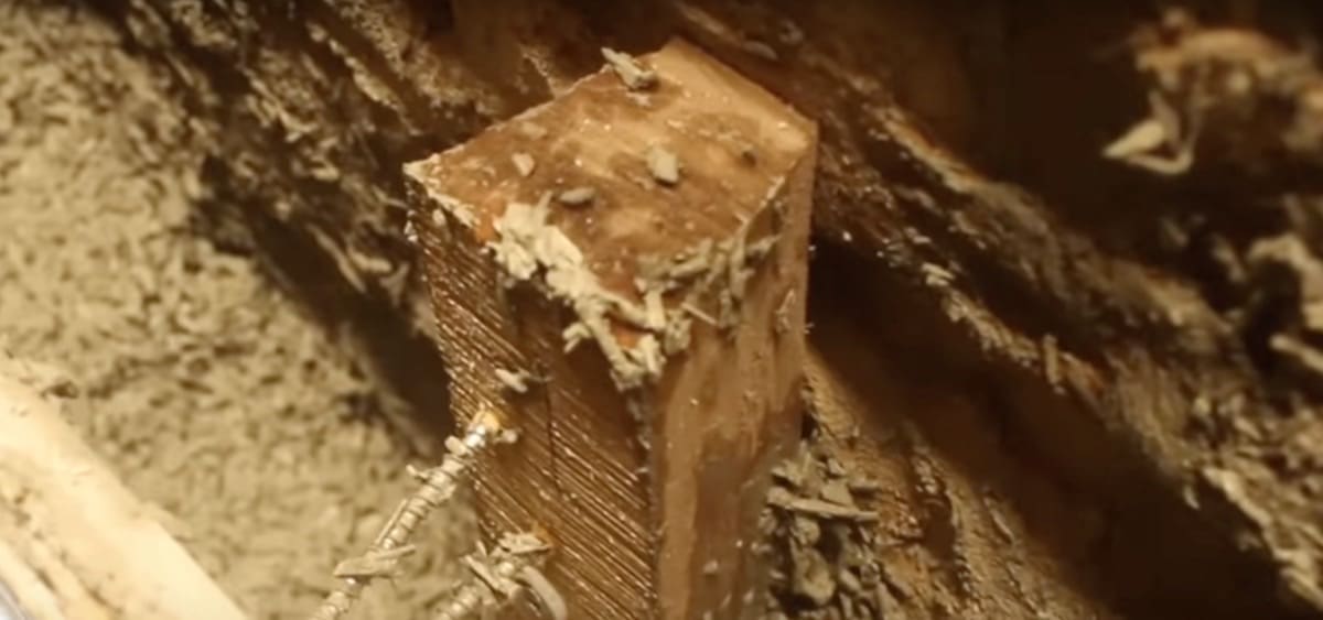 isolamento interno - Posa isolamento interno con miscela in calcecanapa 3