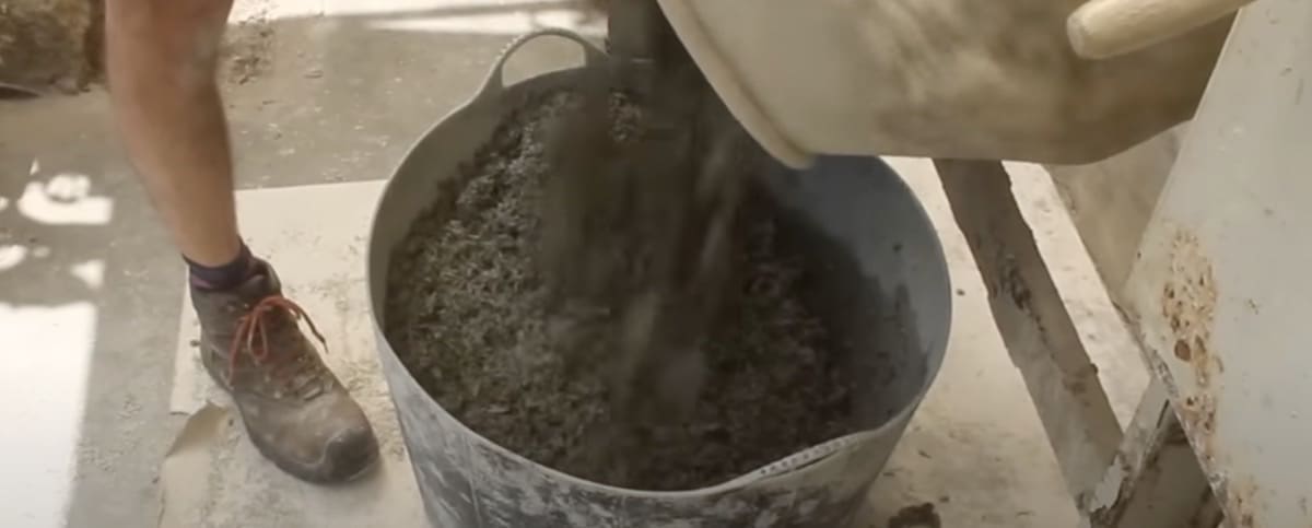 isolamento interno - Posa isolamento interno con miscela in calcecanapa 9