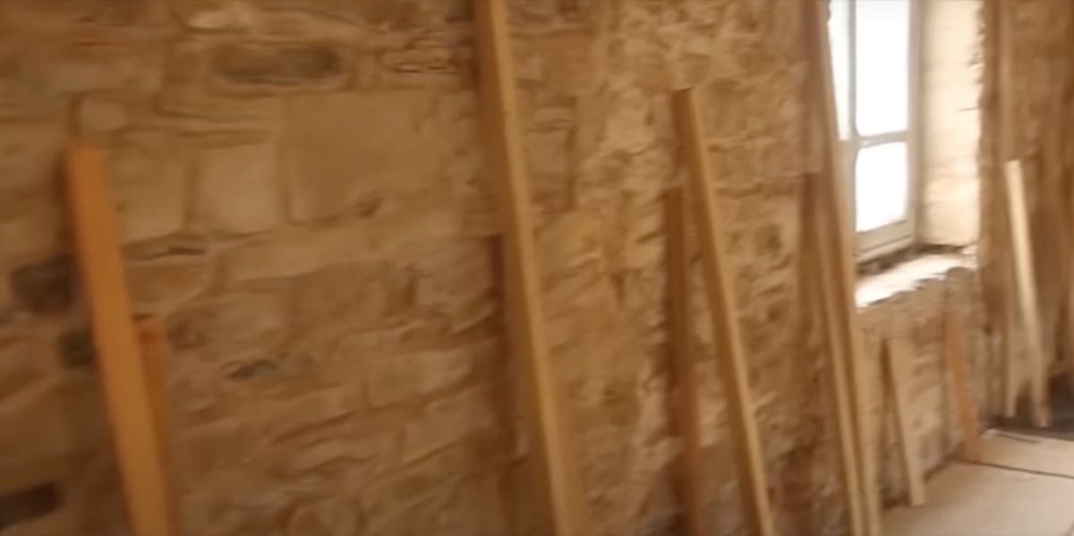 isolamento interno - Posa isolamento interno con miscela in calcecanapa 22