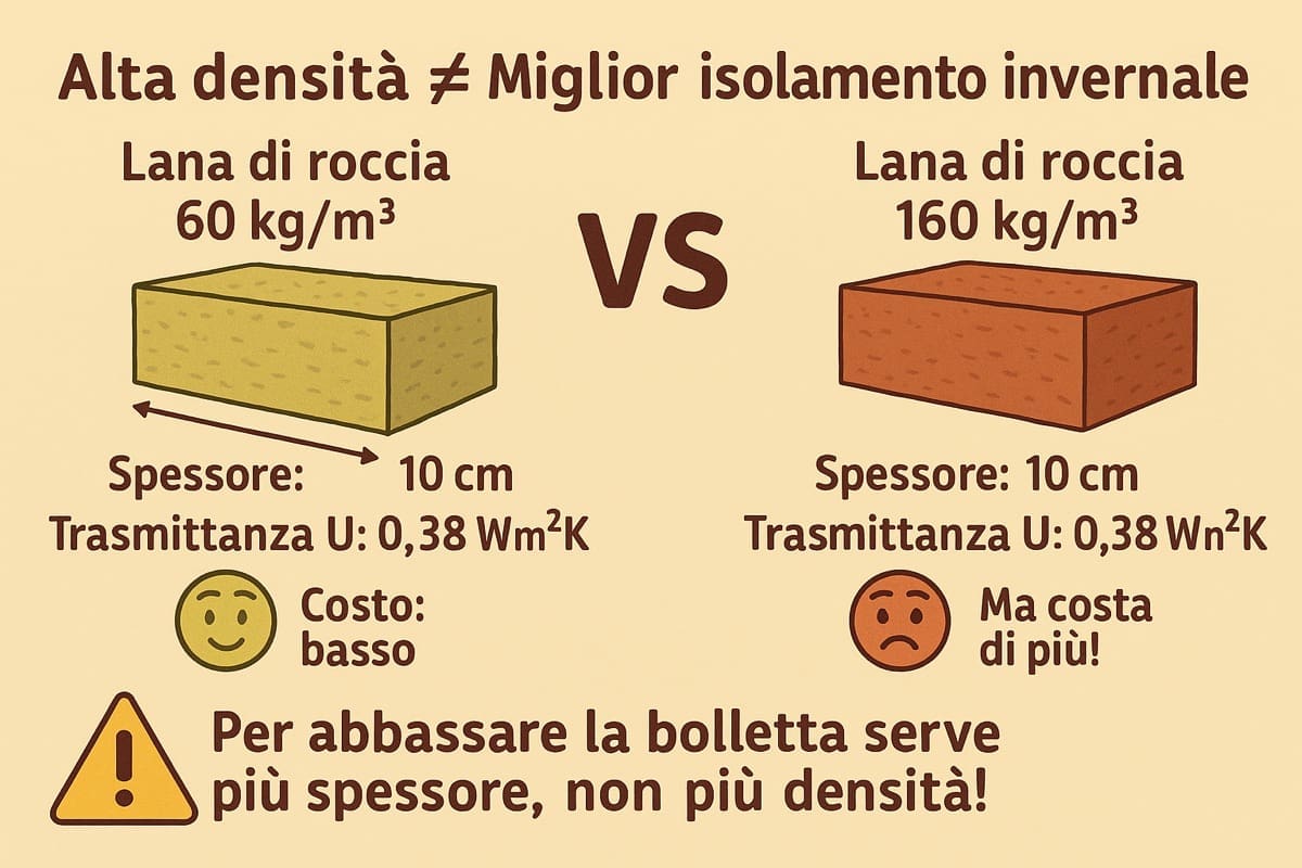 isolamento sottotetto - Lana di roccia ad alta densità, isola di più? 4 isolamento sottotetto - Lana di roccia ad alta densità, isola di più? 4