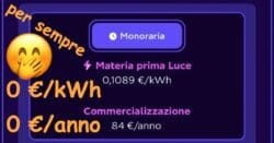 Bolletta LUCE Octopus Fissa 12M azzerata :) per sempre