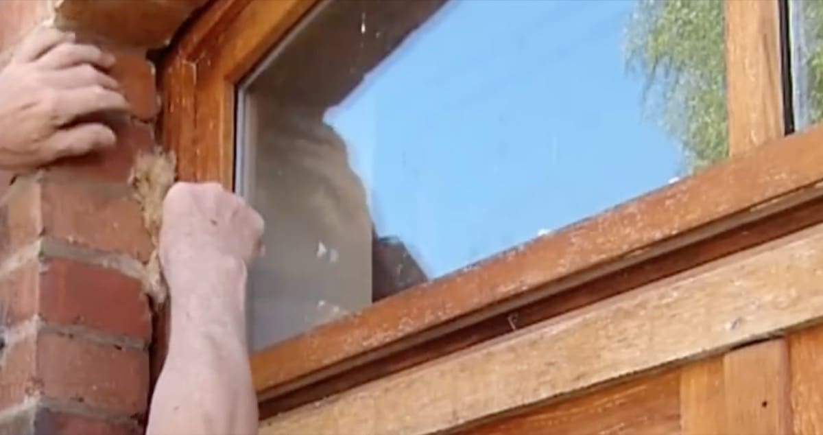 posa serramento - Sigillatura finestra con materiali naturali, 2a ricetta 3